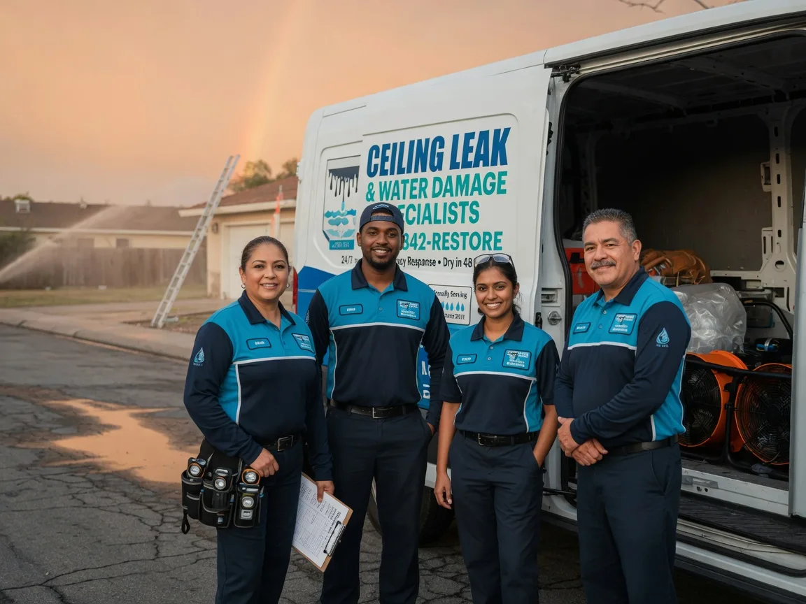 Ceiling Leak Cleanup company in Hovland, MN